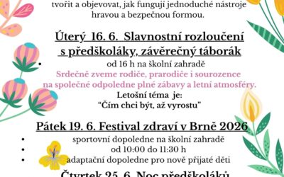 Akce MŠ – červen 2026